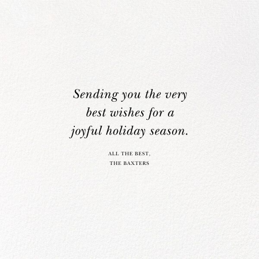 Needlepoint - Christmas Card by Felix Doolittle - Back