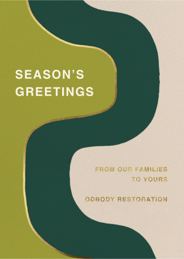 Kaareva - Business Holiday Card by Marimekko