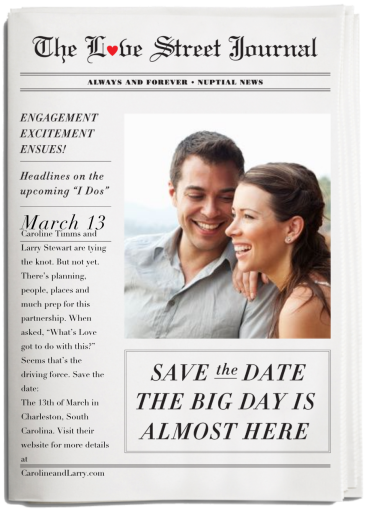 Nuptial News and Report by Cheree Berry Paper & Design