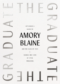 The Graduate by Paperless Post