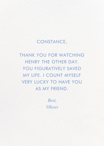 Lottie Thank You by Rifle Paper Co. - Back