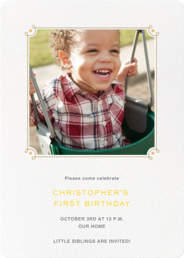 Loop de Loop - First Birthday Invitation by Paperless Post