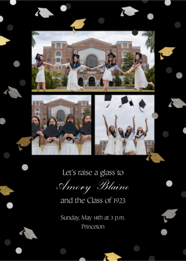 Foil Caps - Celebration Invitation by Paperless Post