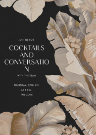 Opulent - Cocktail Party Invitation by Schumacher