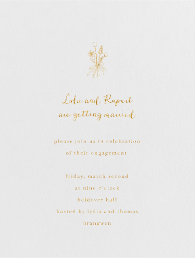 Antonia - Engagement Party Invitation by Paperless Post