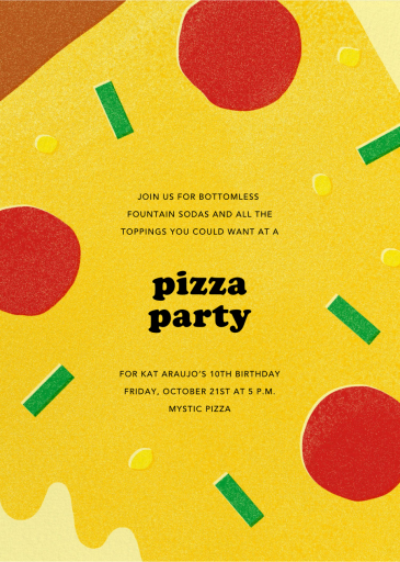 Extra Toppings - Party Invitation by Paperless Post