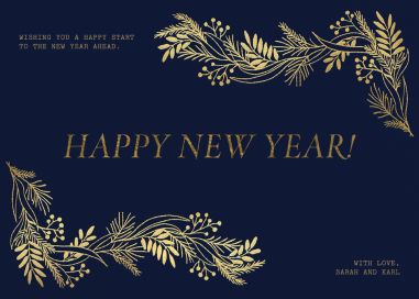 New Year Cards | Send Online Instantly | Track Opens