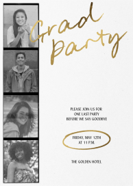 Vintage Photo Booth - Graduation Party Invitation by Paperless Post