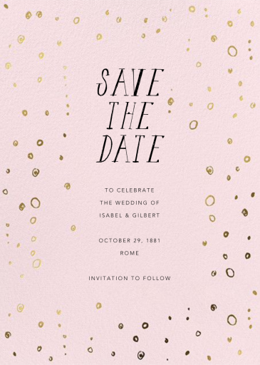 Fizzy - Save the Date by Mr. Boddington's Studio