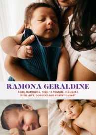 Baby Band (Photo) by Paperless Post