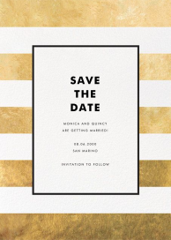 Stripe Suite (Save the Date) by kate spade new york