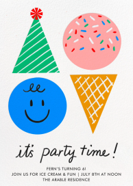 Party Fixings - Birthday Invitation by Hello!Lucky