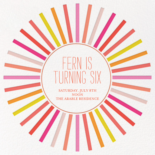 Sweden in the Summer - Birthday Invitation by Mr. Boddington's Studio