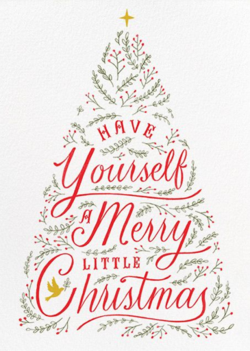 Written in Tinsel - Christmas Card by Paperless Post