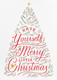 Written in Tinsel - Christmas Card by Paperless Post