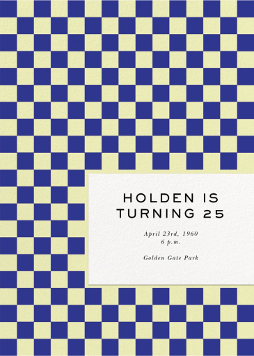 Checked - Business Event Invitation by Paperless Post