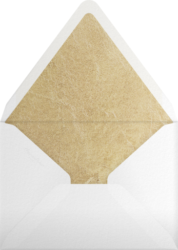 Glint of Gold - Paperless Post Envelope