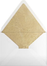 Glint of Gold - Paperless Post Envelope