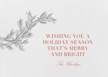 Winter Sprig - Holiday Card by Paperless Post