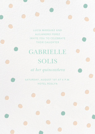 Painted Spots - Birthday Invitation by Sugar Paper