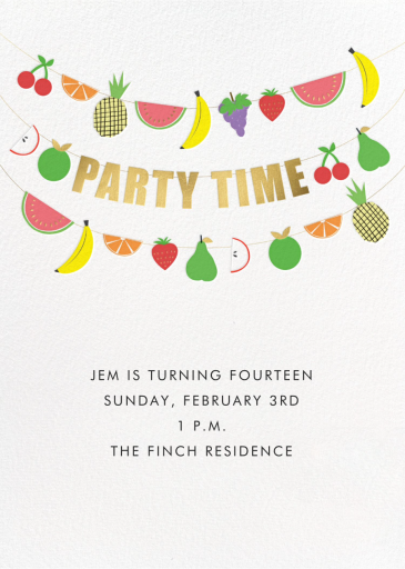 Fruit Bunting by Meri Meri