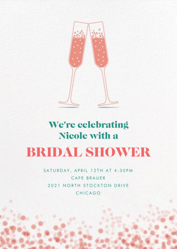 Double Bubble - Invitation by Crate & Barrel