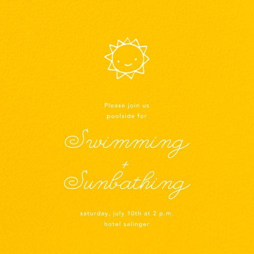 Mustard - Party Invitation by Paperless Post