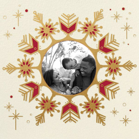 Celestial Snowflake by Paperless Post