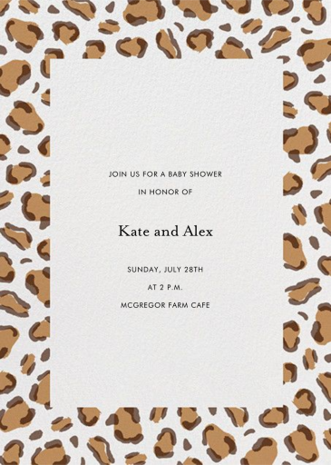 Leopard Spots (New) by Paperless Post