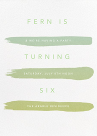 Gradient Brush Strokes by Paperless Post