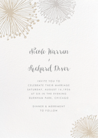 Dandelion - Wedding Invitation by Paperless Post