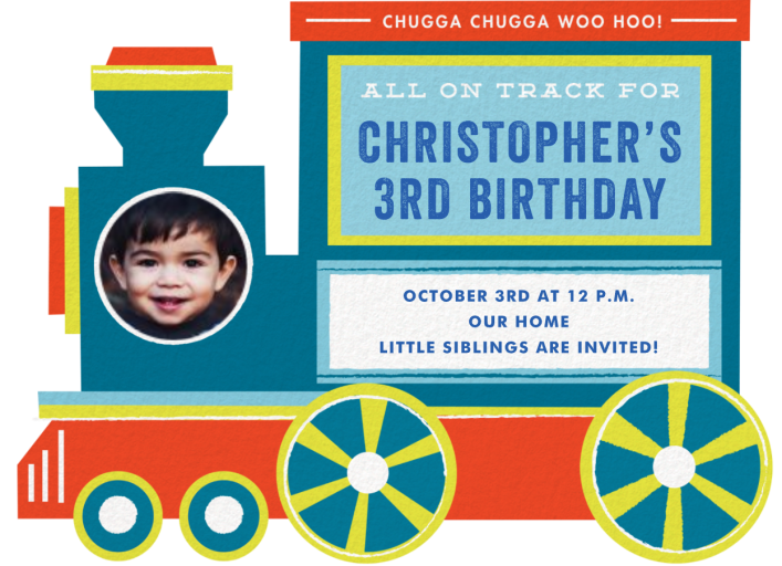 All Aboard - Invitation by Cheree Berry Paper & Design