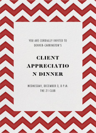 Chevrons - Tall - Business Invitation by Paperless Post
