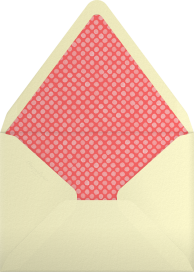 Coral Cardstock - Paperless Post Envelope