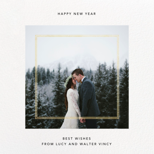 Quadrata - New Year's Card by Paperless Post