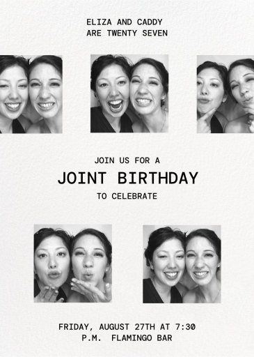 Snapshots Photo - Birthday Invitation by Paperless Post