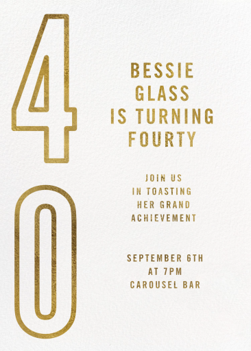 Time Flies - Birthday Invitation by Paperless Post - Back