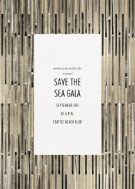 Paradigm - Gala Invitation by Kelly Wearstler