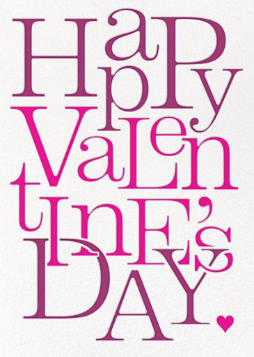 Valentine Jumble - Valentine's Day Card by Paperless Post