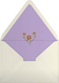 Ornate Kamal - Chand Sitara Envelope