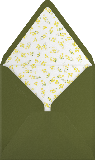 Whimsical Bouquet - Paperless Post Envelope
