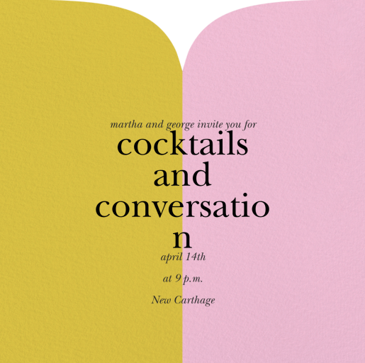 Two Halves - Party Invitation by kate spade new york