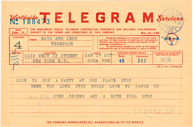 On the Gram by Annie Atkins