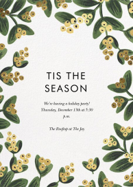 Mistletoe Gold by Rifle Paper Co.