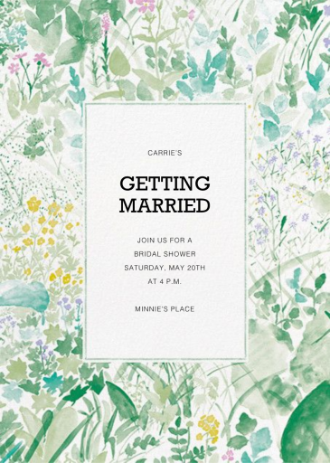 Kesanto - Bridal Shower Invitation by Marimekko