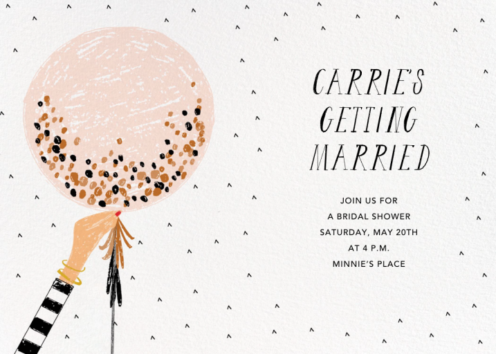 Ready to Burst - Bridal Shower Invitation by Mr. Boddington's Studio