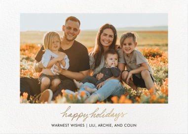 Season's Signature - Christmas Card by Linda and Harriett