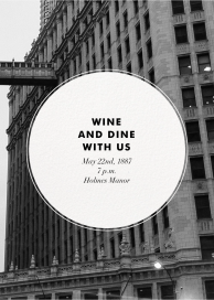 Orbit - Cocktail Party Invitation by Paperless Post