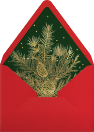 Woodland Christmas Feast - Paperless Post Envelope