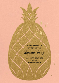 Go Ananas - Pool Party Invitation by Paperless Post